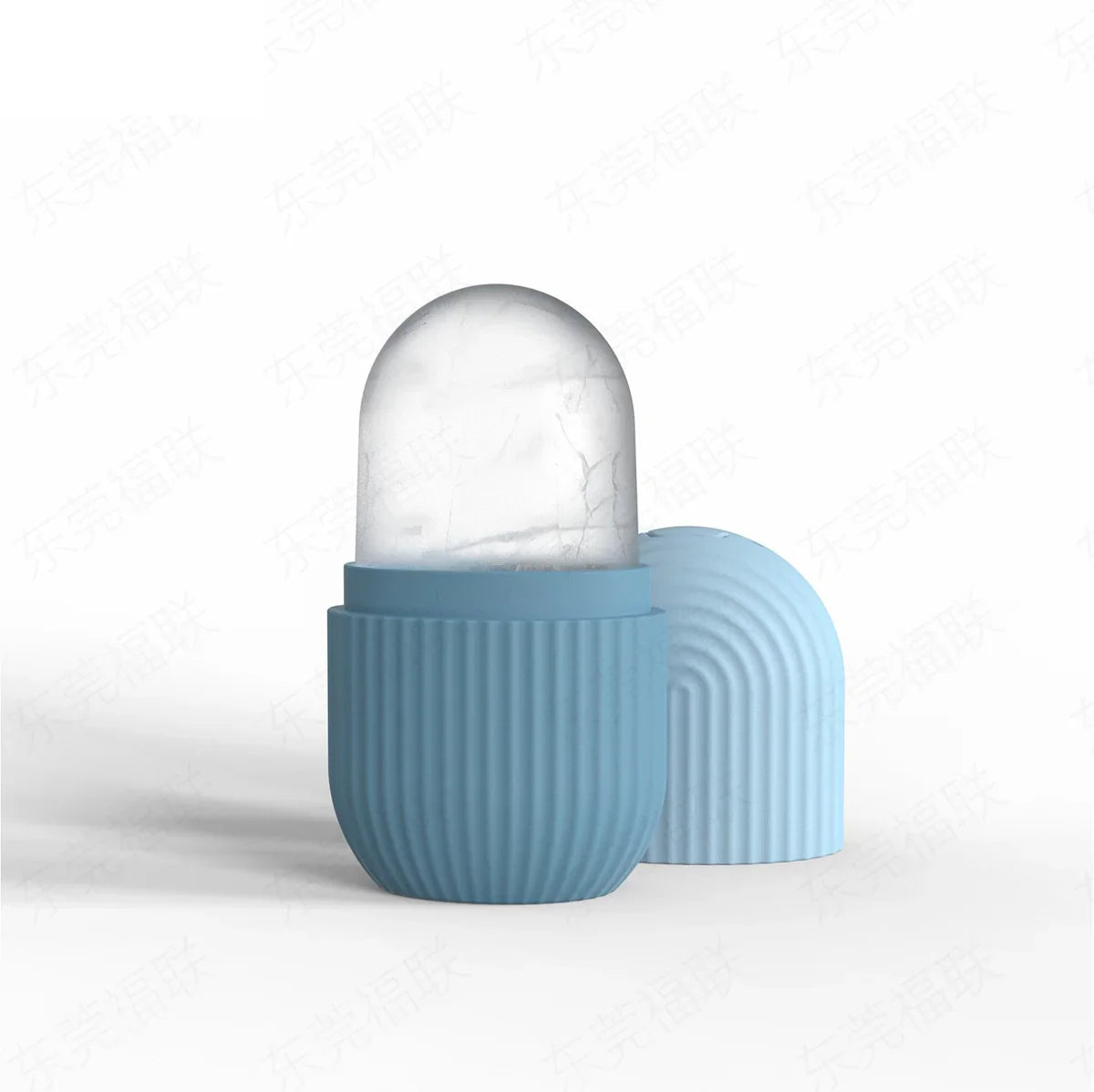 Silicone Ice Roller Massager for Face, Eyes - Natural Skin Care, Cooling & Eye Puffiness Removal, Reusable & Soothing - Gadgets For All